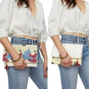 Rachel Pally Clutch Bag Vegan Leather Reversible WOMEN'S WOMAN'S